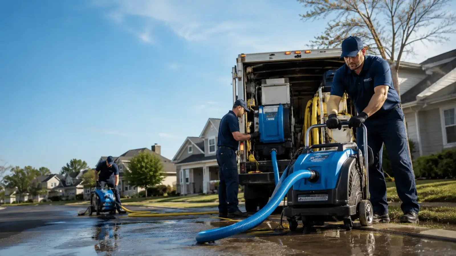 Flood Damage Cleanup in Sanostee, NM